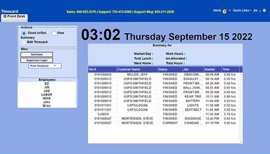 Main Snapshot