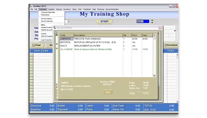 Main Snapshot