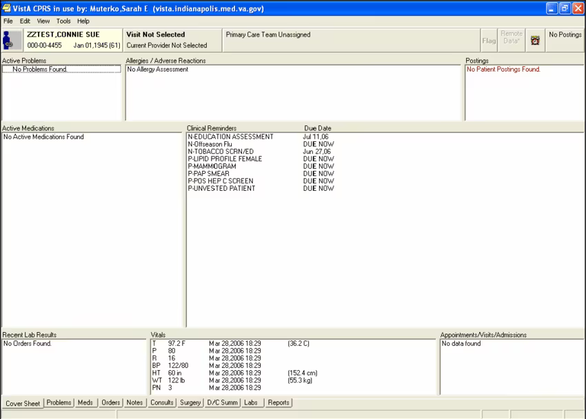Main Snapshot